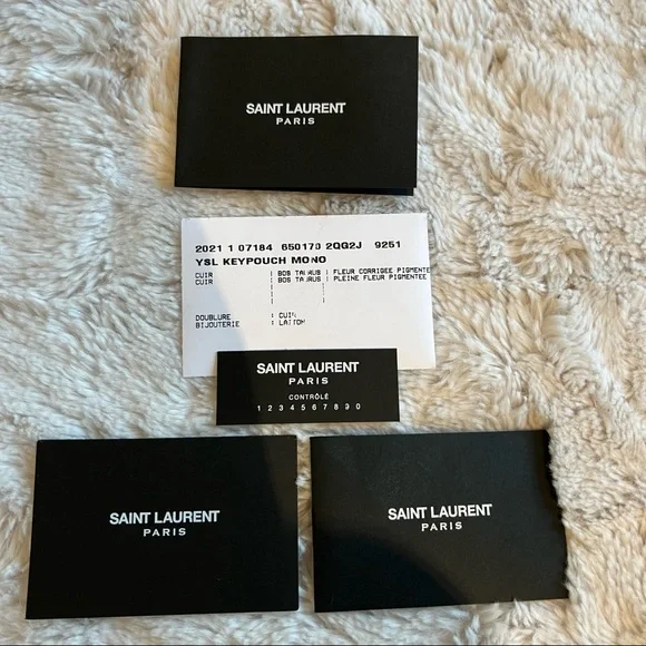 Saint Laurent baby lou cherry print leather micro crossbody bag - Picture 9 of 13